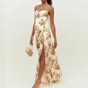 NWT Reformation Melita Maxi Dress Milo Size 2